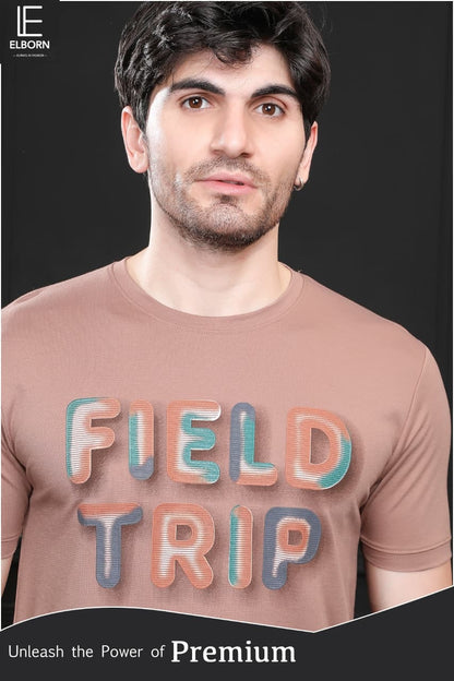 Eb My 1635 Elborn Tencil Lycra Mens Tshirts Wholesaler India