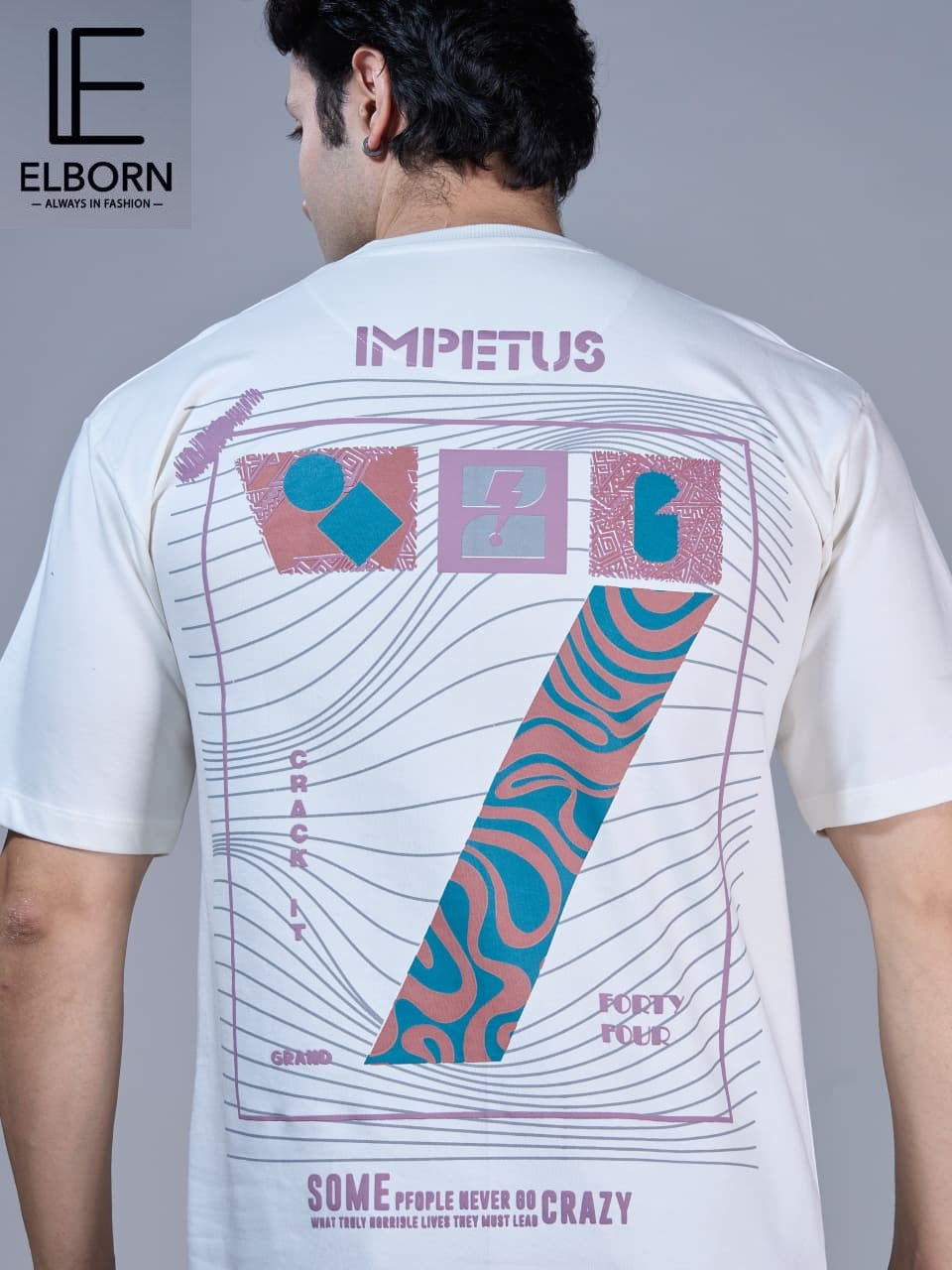 Eb Nw 1755 Elborn Cotton Looper Mens Tshirts Manufacturer Gujarat