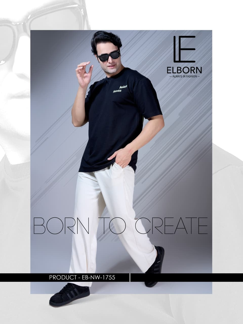 Eb Nw 1755 Elborn Cotton Looper Mens Tshirts Manufacturer Gujarat