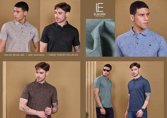 Eb Og 1805 Elborn Lycra Mens Tshirts Exporter Ahmedabad