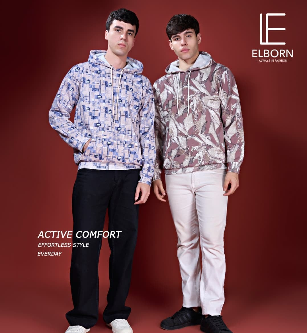 Eb Os 1865 Elborn Loopknit Mens Hoodies Wholesaler India