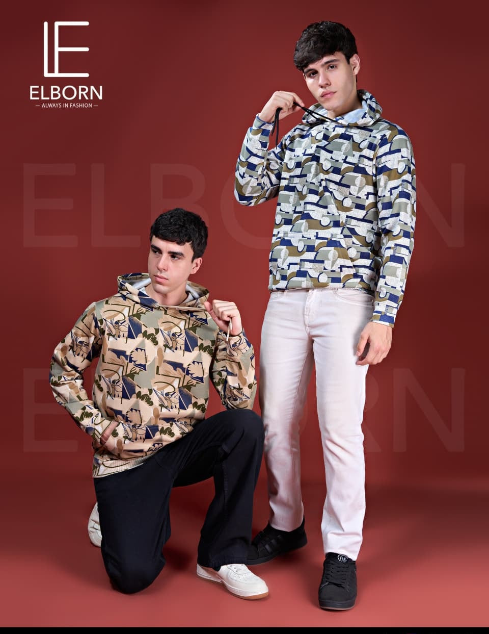 Eb Os 1865 Elborn Loopknit Mens Hoodies Wholesaler India