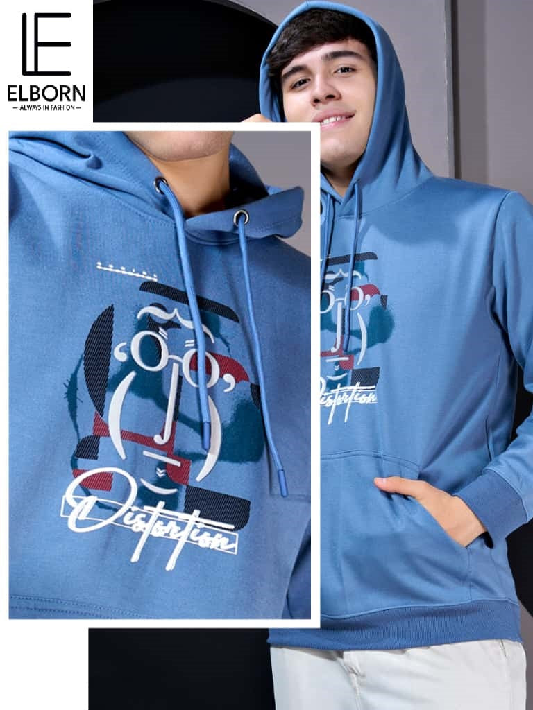 Eb Oy 1890 Elborn Loopknit Mens Hoodies Supplier Gujarat