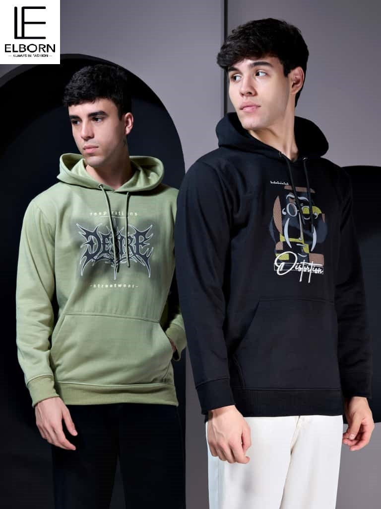 Eb Oy 1890 Elborn Loopknit Mens Hoodies Supplier Gujarat