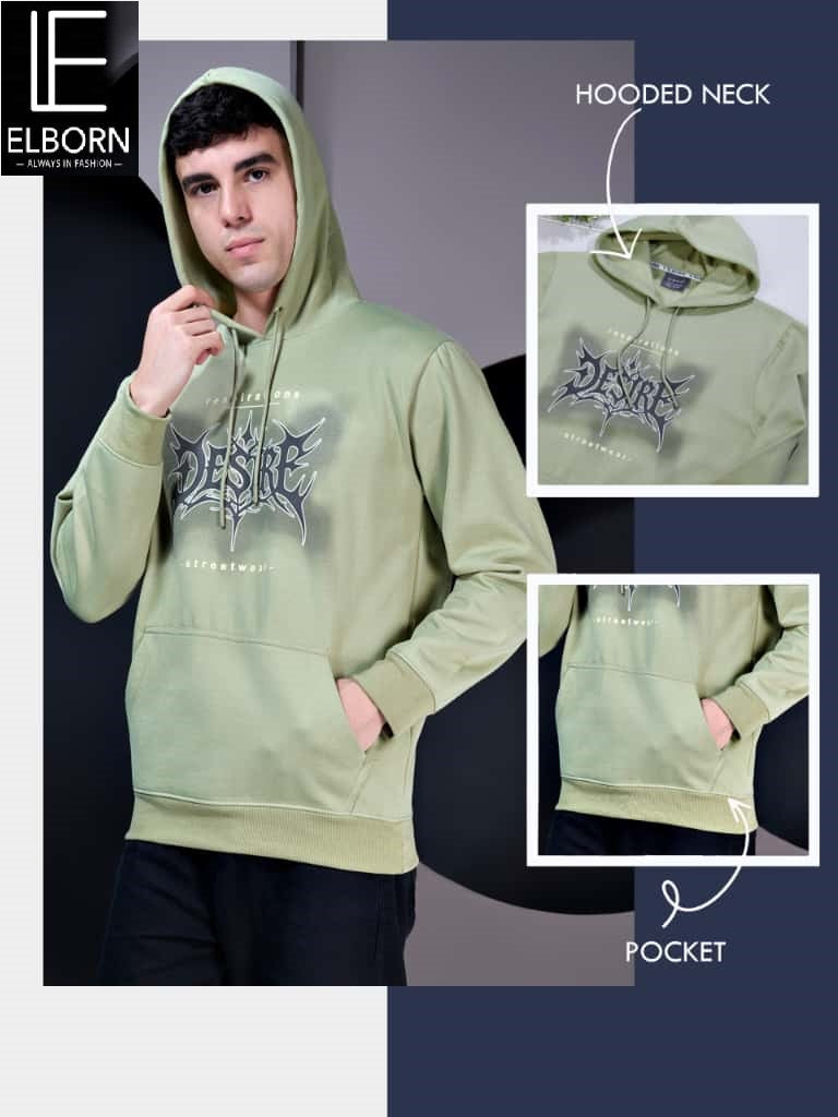 Eb Oy 1890 Elborn Loopknit Mens Hoodies Supplier Gujarat