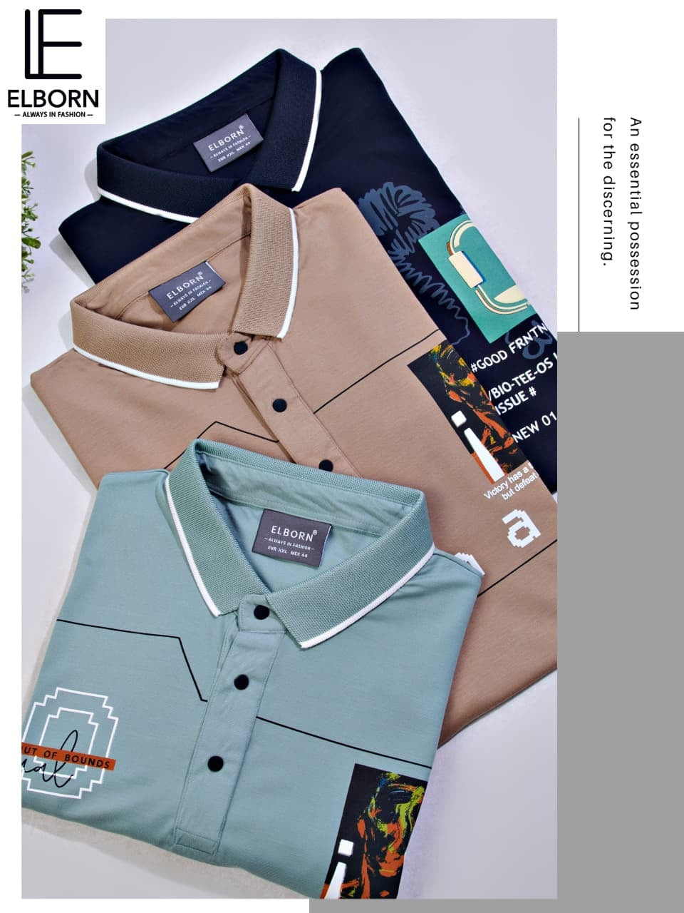 Eb Py 2025 Elborn Tencil Lycra Mens Tshirts Exporter Ahmedabad