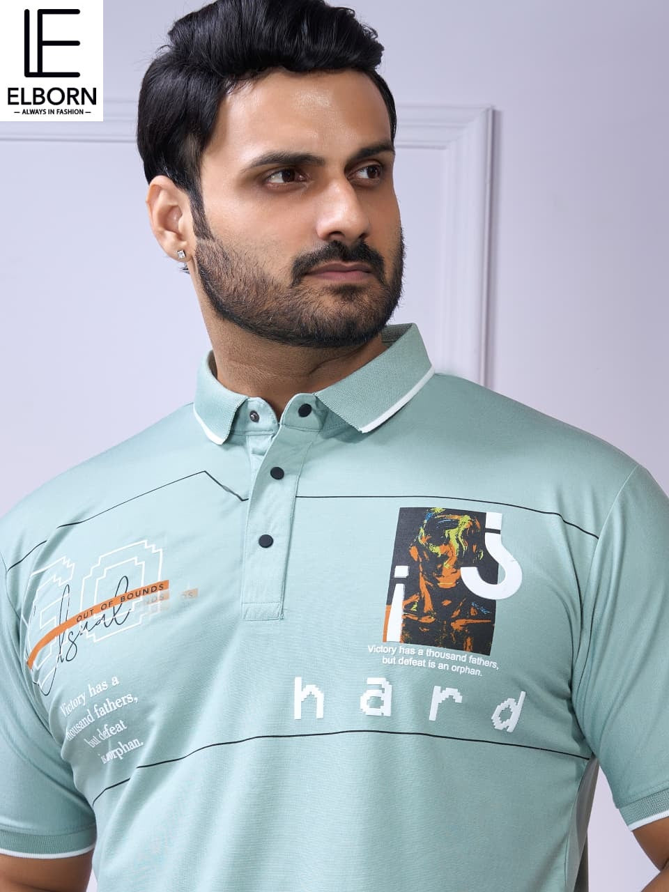 Eb Py 2025 Elborn Tencil Lycra Mens Tshirts Exporter Ahmedabad