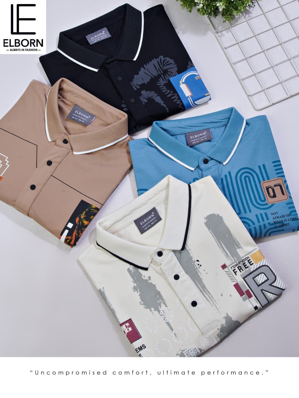 Eb Py 2025 Elborn Tencil Lycra Mens Tshirts Exporter Ahmedabad