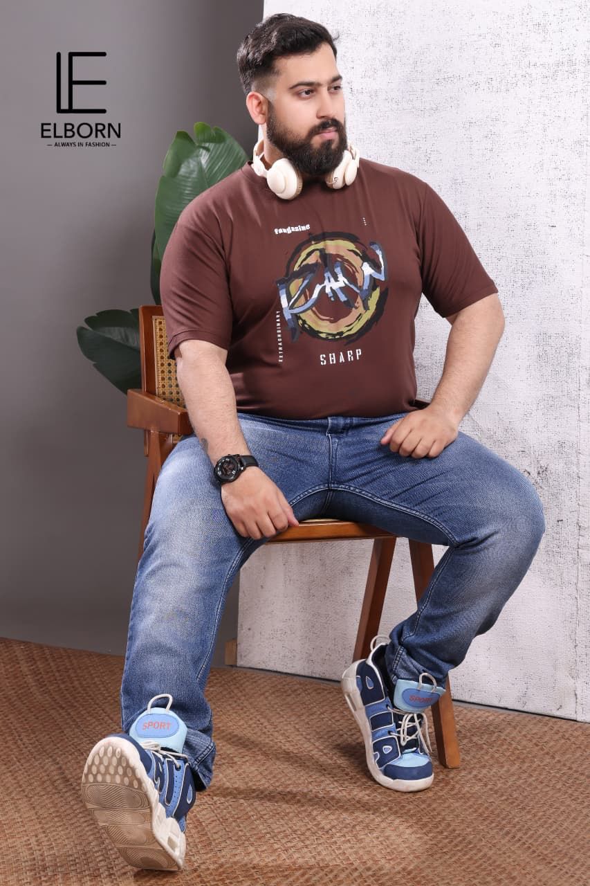 Eb Pz 2030 Elborn Tencil Lycra Mens Tshirts Wholesaler India