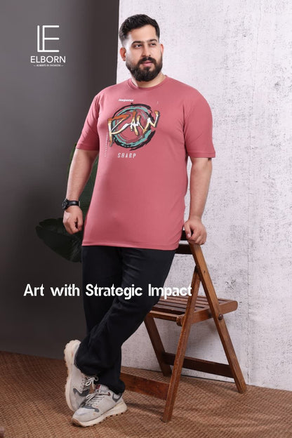 Eb Pz 2030 Elborn Tencil Lycra Mens Tshirts Wholesaler India