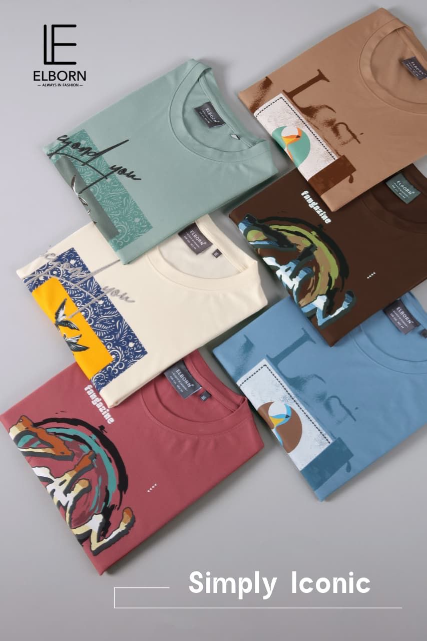 Eb Pz 2030 Elborn Tencil Lycra Mens Tshirts Wholesaler India