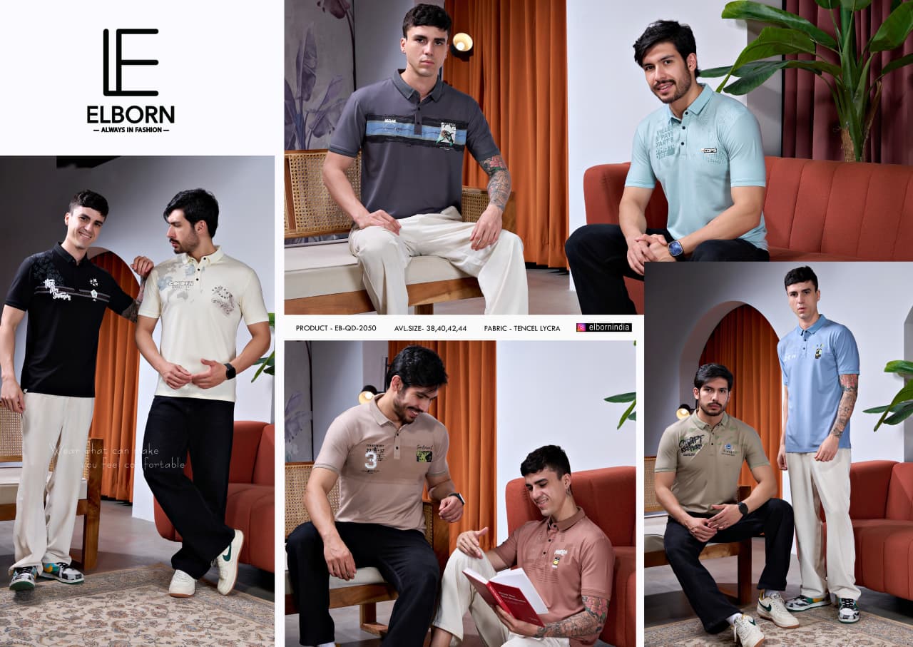 Eb Qd 2050 Elborn Imported Mens Tshirts Wholesale Price
