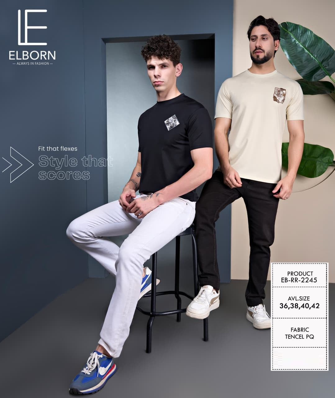 Eb Rr 2245 Elborn Imported Mens Tshirts Exporter