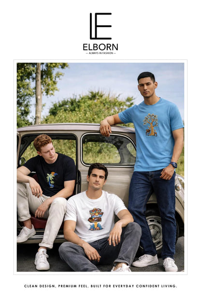Eb Sn 2355 Elborn Imported Mens Tshirts Wholesaler India