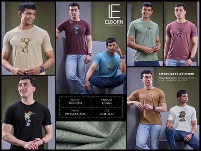 Eb Sn 2355 Elborn Imported Mens Tshirts Wholesaler India