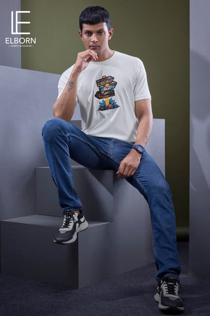 Eb Sn 2355 Elborn Imported Mens Tshirts Wholesaler India