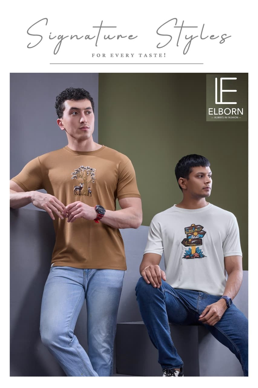 Eb Sn 2355 Elborn Imported Mens Tshirts Wholesaler India