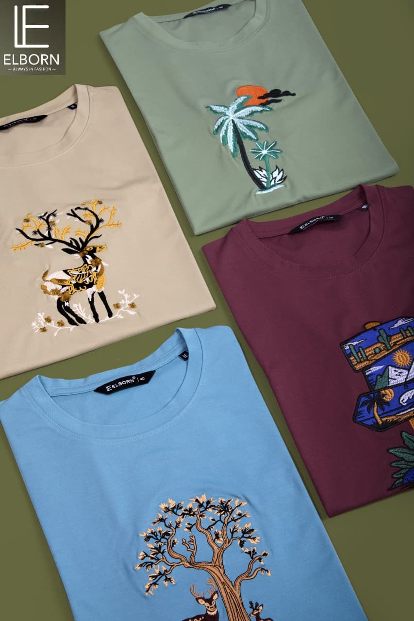Eb Sn 2355 Elborn Imported Mens Tshirts Wholesaler India