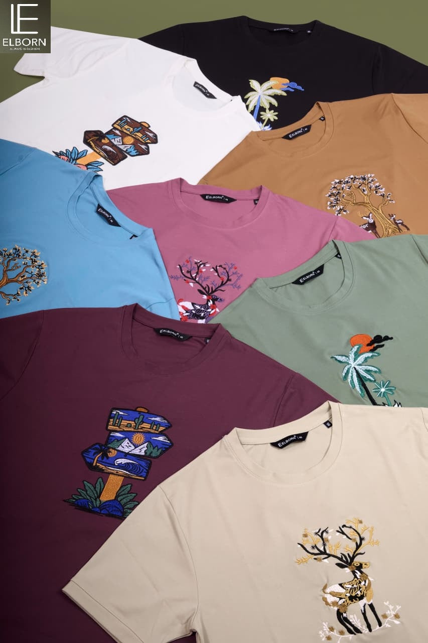 Eb Sn 2355 Elborn Imported Mens Tshirts Wholesaler India