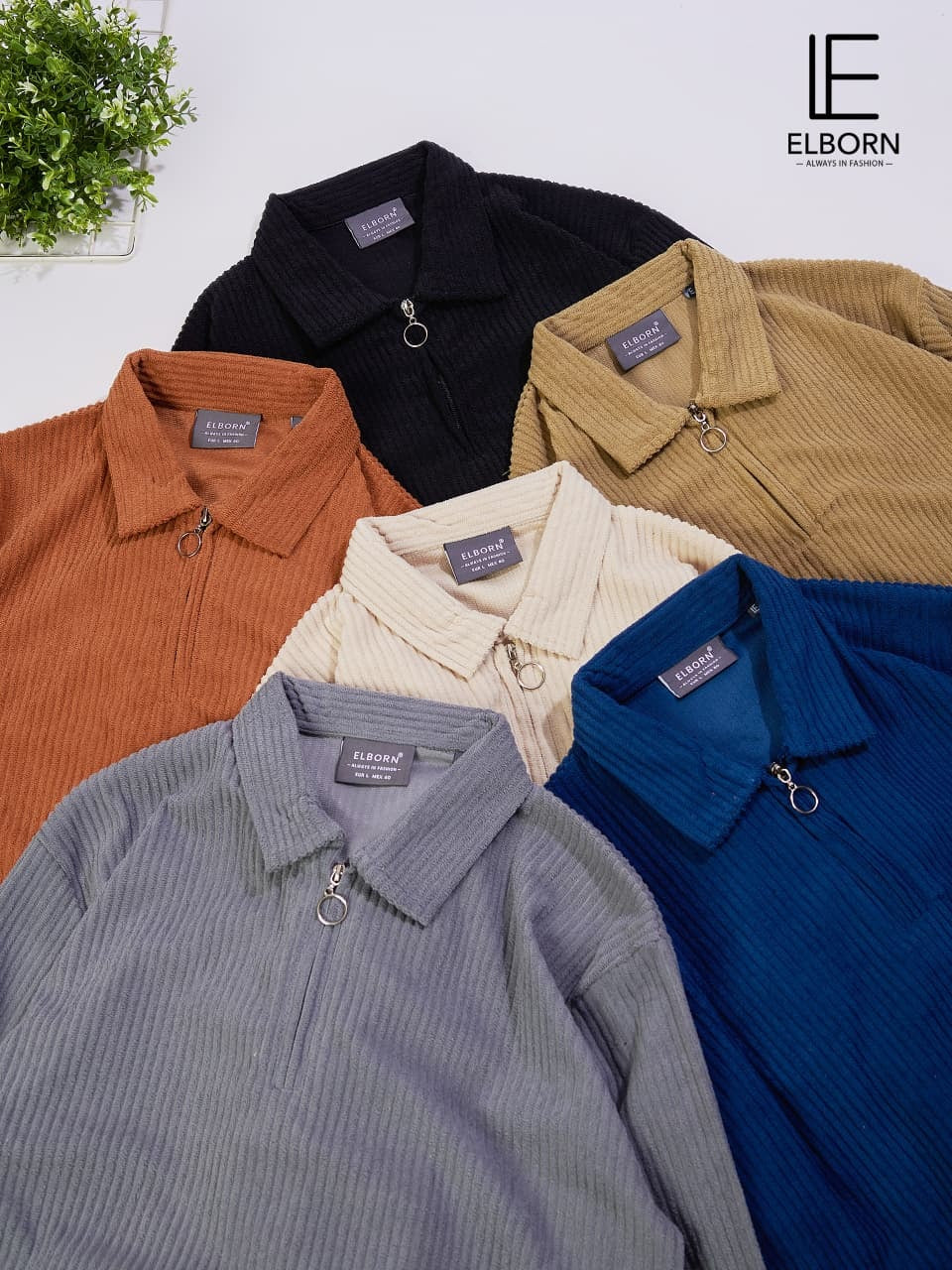 Eb So 2360 Elborn Corduroy Mens Tshirts Supplier