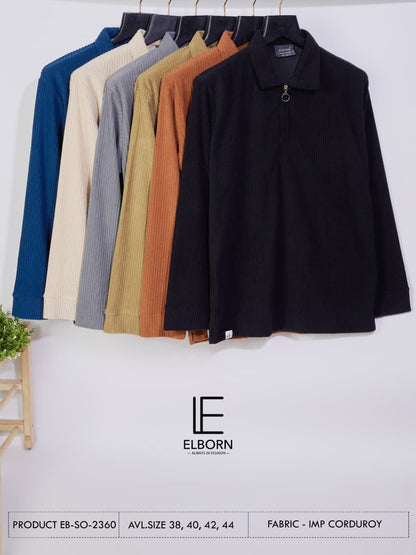Eb So 2360 Elborn Corduroy Mens Tshirts Supplier