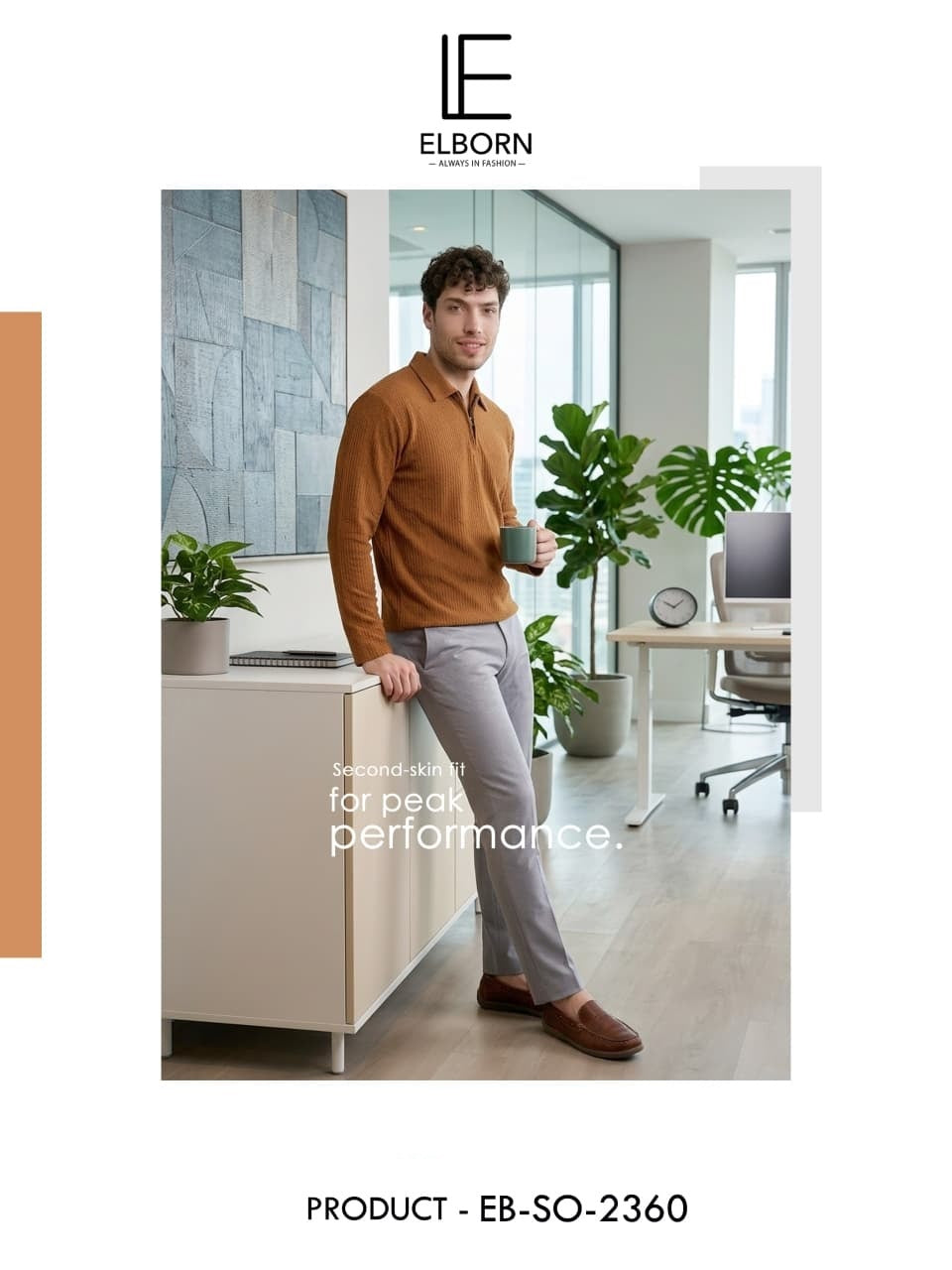 Eb So 2360 Elborn Corduroy Mens Tshirts Supplier