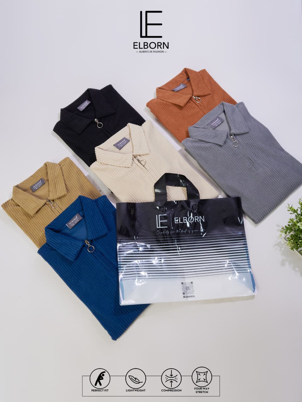 Eb So 2360 Elborn Corduroy Mens Tshirts Supplier