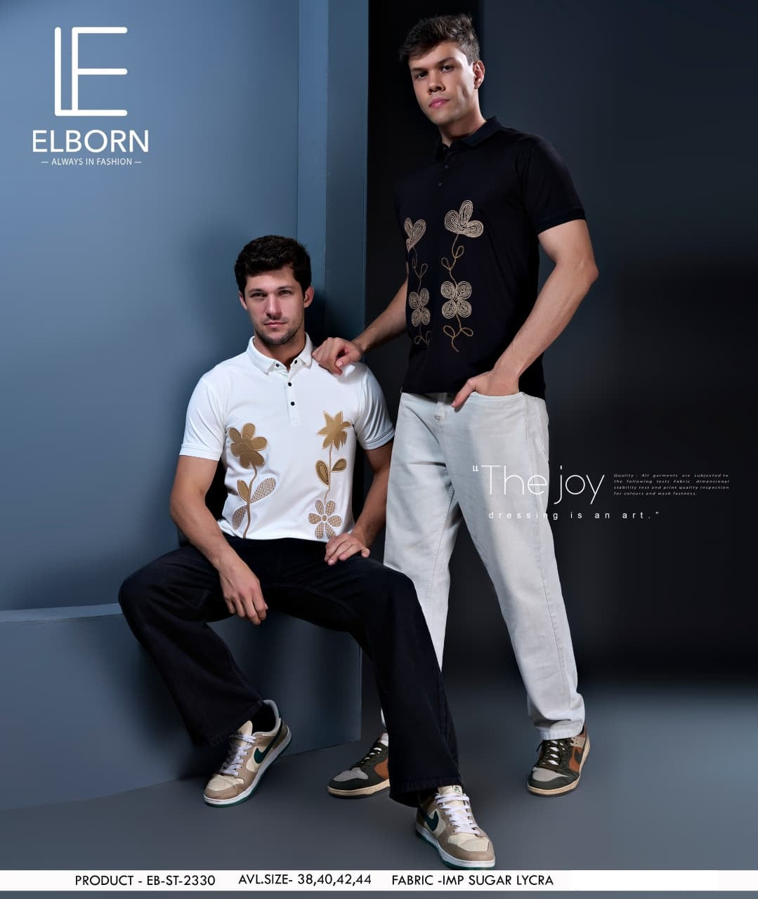 Eb St 2330 Elborn Imported Mens Tshirts Supplier India