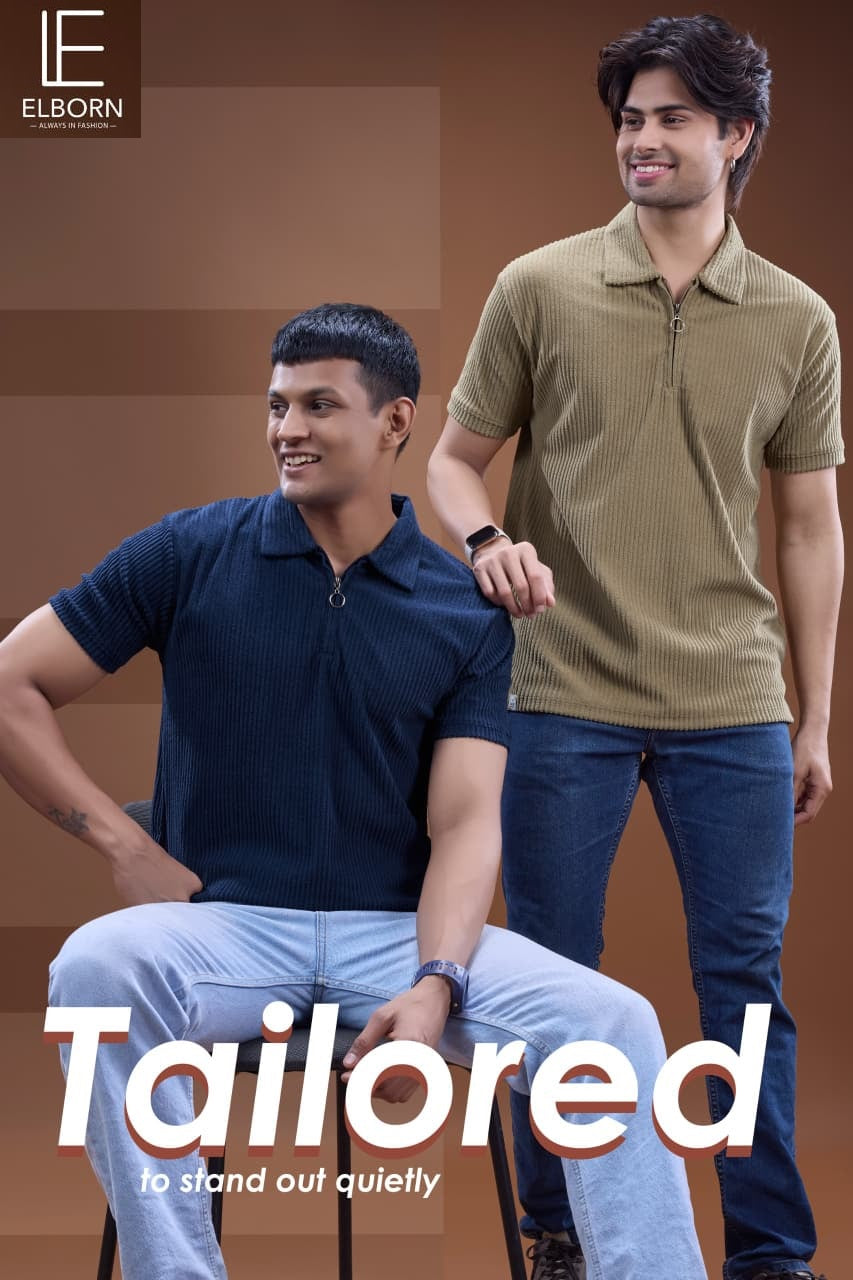 Eb St 2385 Elborn Corduroy Mens Tshirts Wholesale Price