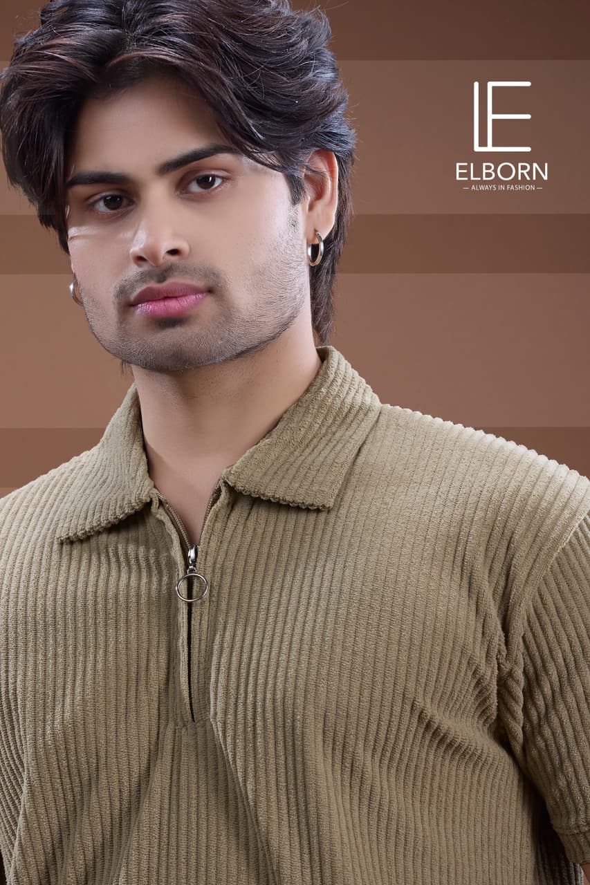 Eb St 2385 Elborn Corduroy Mens Tshirts Wholesale Price