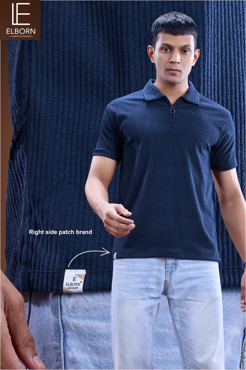 Eb St 2385 Elborn Corduroy Mens Tshirts Wholesale Price