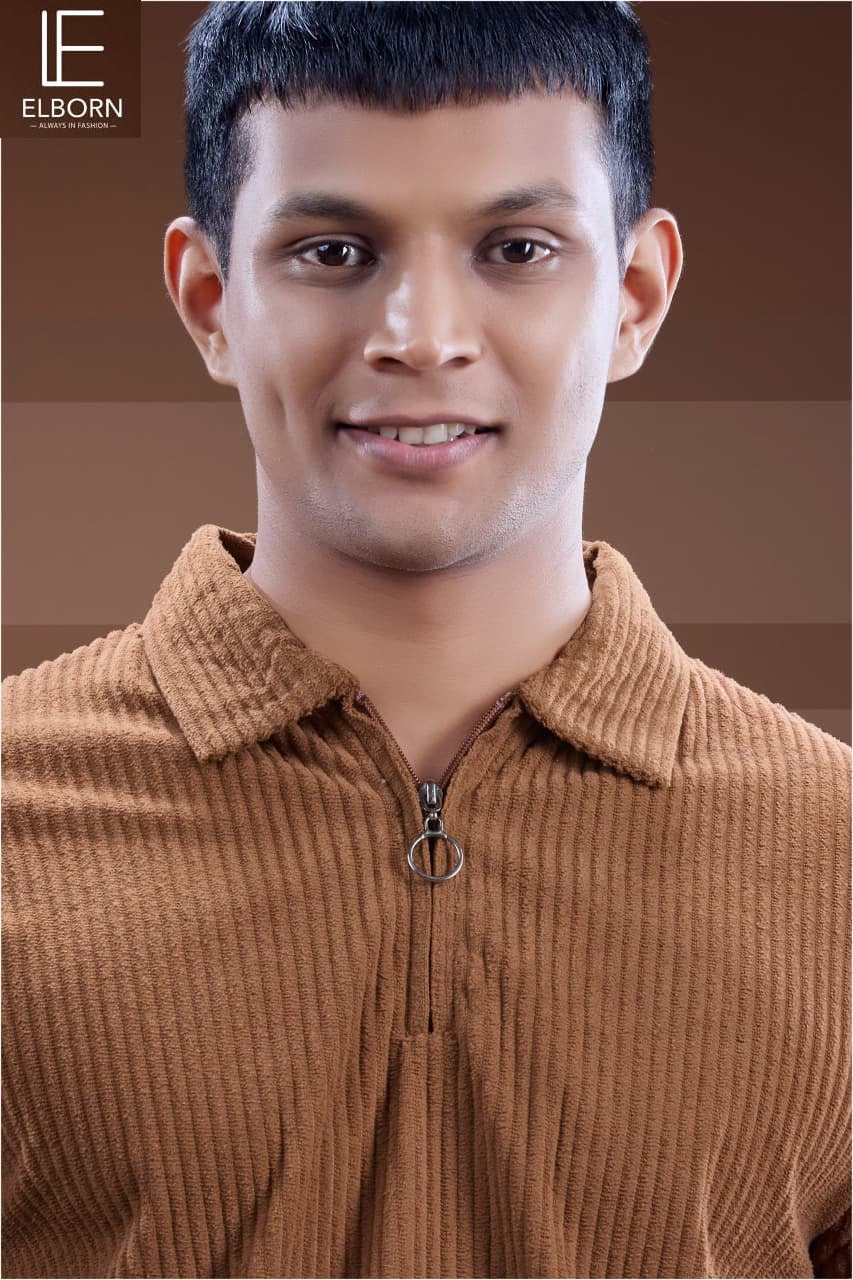 Eb St 2385 Elborn Corduroy Mens Tshirts Wholesale Price