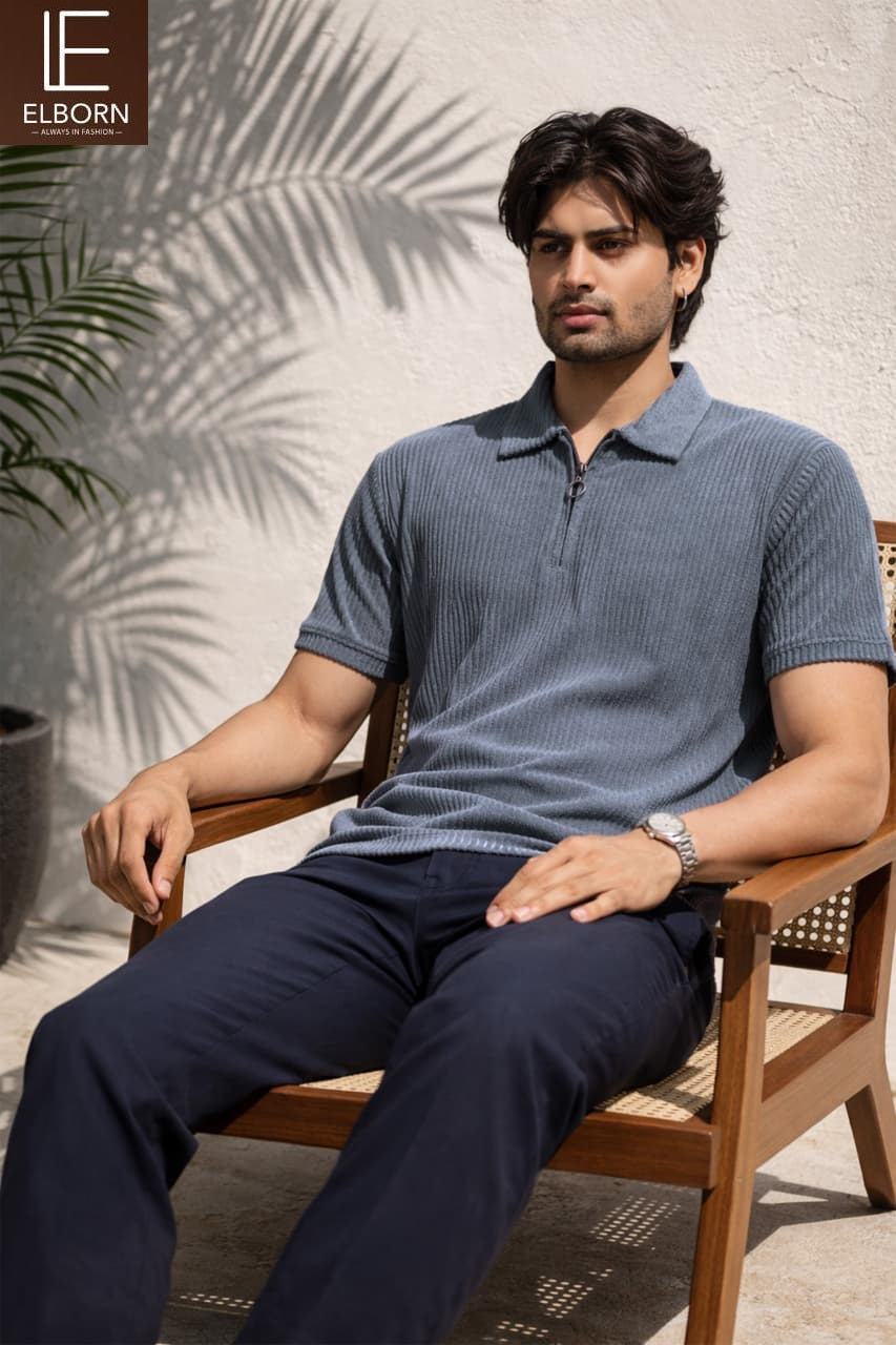 Eb St 2385 Elborn Corduroy Mens Tshirts Wholesale Price