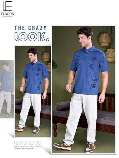 Eb Te 2440 Elborn Interlock Mens Tshirts Manufacturer