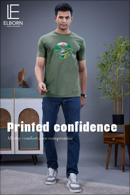 Eb Tk 2475 Elborn Twill Mens Tshirts Supplier Ahmedabad