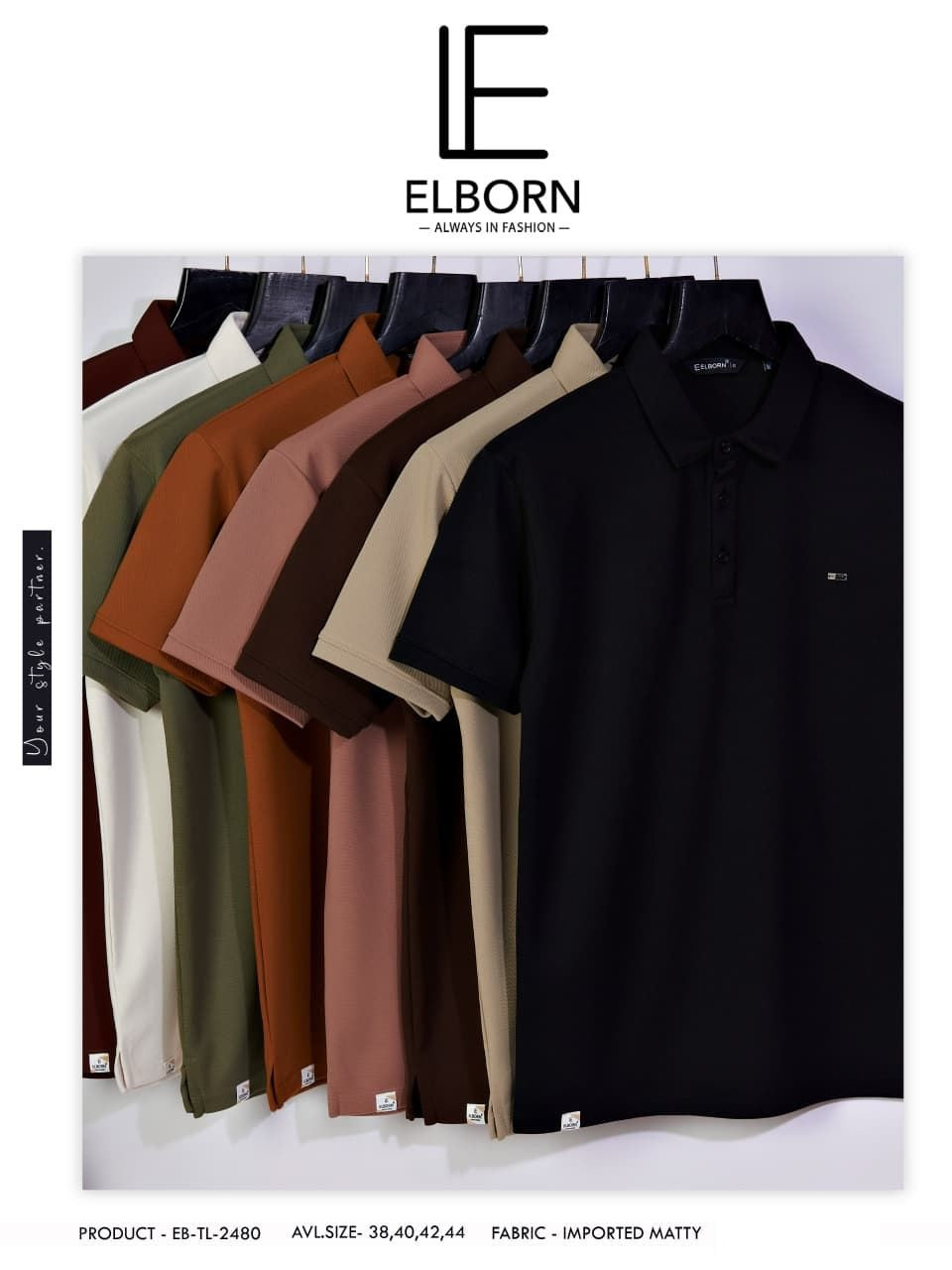 Eb Tl 2480 Elborn Imported Mens Tshirts Wholesale Price