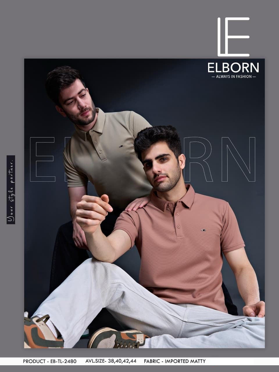 Eb Tl 2480 Elborn Imported Mens Tshirts Wholesale Price