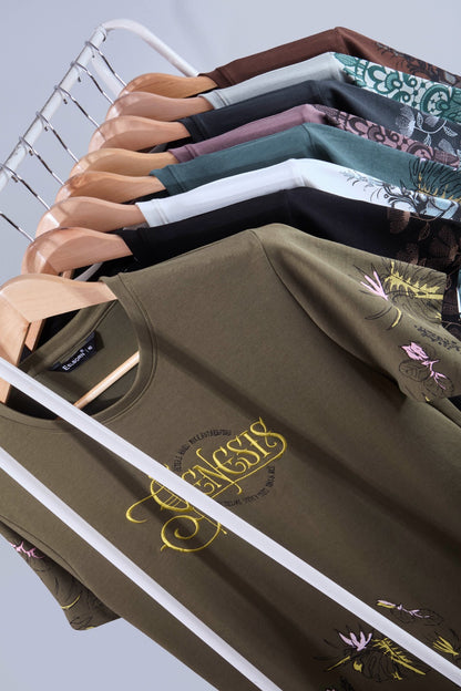 Eb Tw 2535 Elborn Interlock Mens Tshirts Manufacturer Gujarat