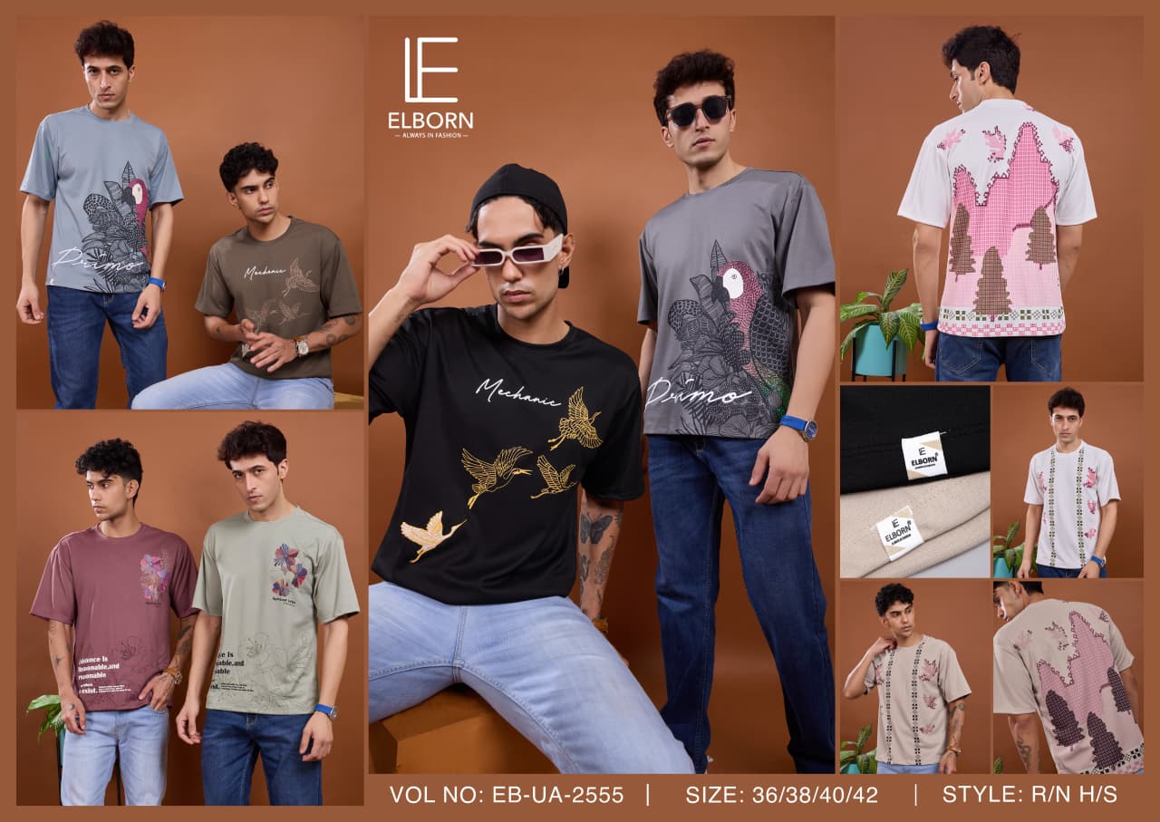 Eb Ua 2555 Elborn Interlock Mens Tshirts Wholesaler Ahmedabad