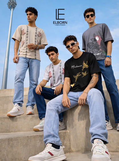 Eb Ua 2555 Elborn Interlock Mens Tshirts Wholesaler Ahmedabad