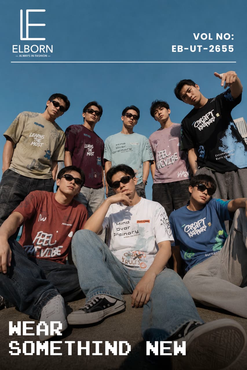 Eb Ut 2655 Elborn Interlock Canvas Mens Tshirts Manufacturer Gujarat