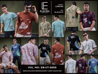 Eb Ut 2655 Elborn Interlock Canvas Mens Tshirts Manufacturer Gujarat