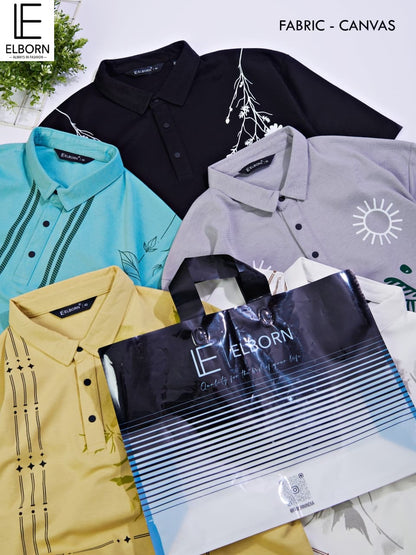 Eb Uv 2660 Elborn Canvas Interlock Mens Tshirts Manufacturer Gujarat