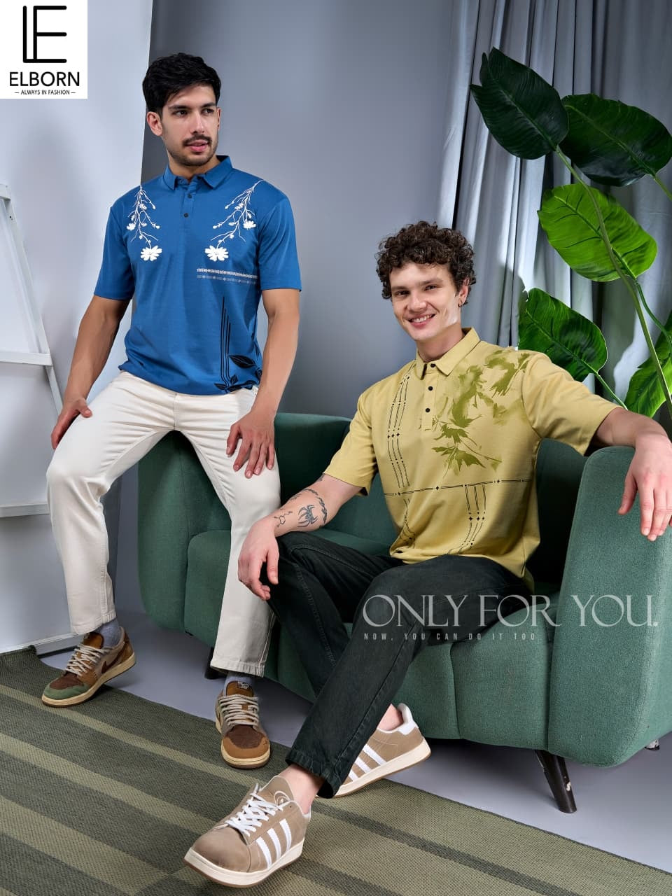 Eb Uv 2660 Elborn Canvas Interlock Mens Tshirts Manufacturer Gujarat