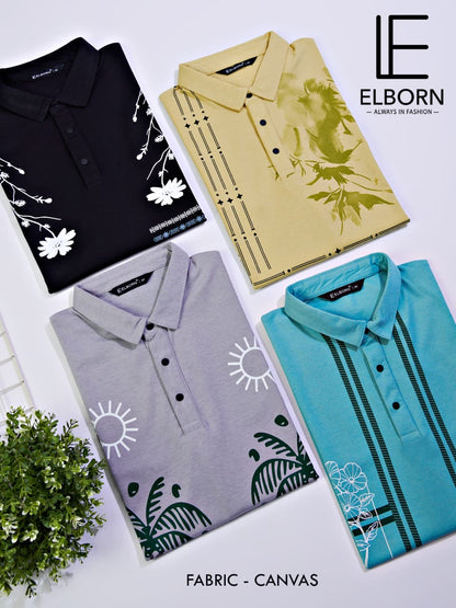 Eb Uv 2660 Elborn Canvas Interlock Mens Tshirts Manufacturer Gujarat