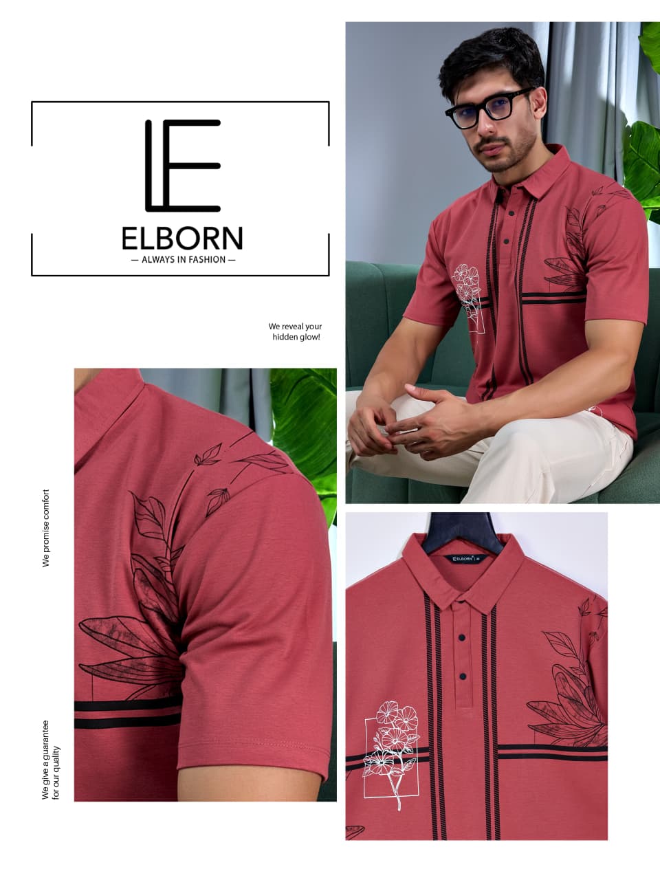 Eb Uv 2660 Elborn Canvas Interlock Mens Tshirts Manufacturer Gujarat