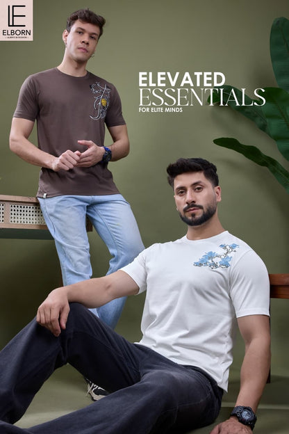 Eb Uy 2680 Elborn Sinker Mens Tshirts Wholesaler Ahmedabad