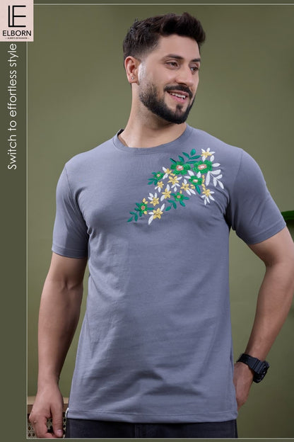 Eb Uy 2680 Elborn Sinker Mens Tshirts Wholesaler Ahmedabad