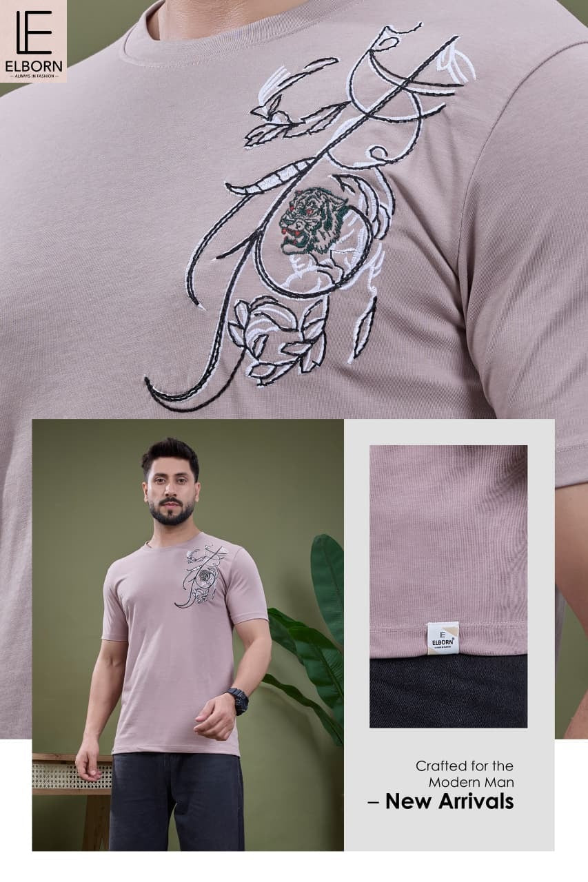 Eb Uy 2680 Elborn Sinker Mens Tshirts Wholesaler Ahmedabad
