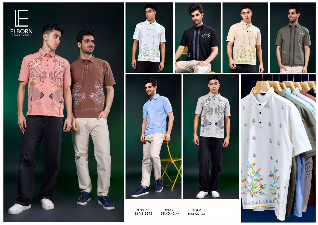 Eb Vb 2695 Elborn Imported Mens Tshirts Manufacturer